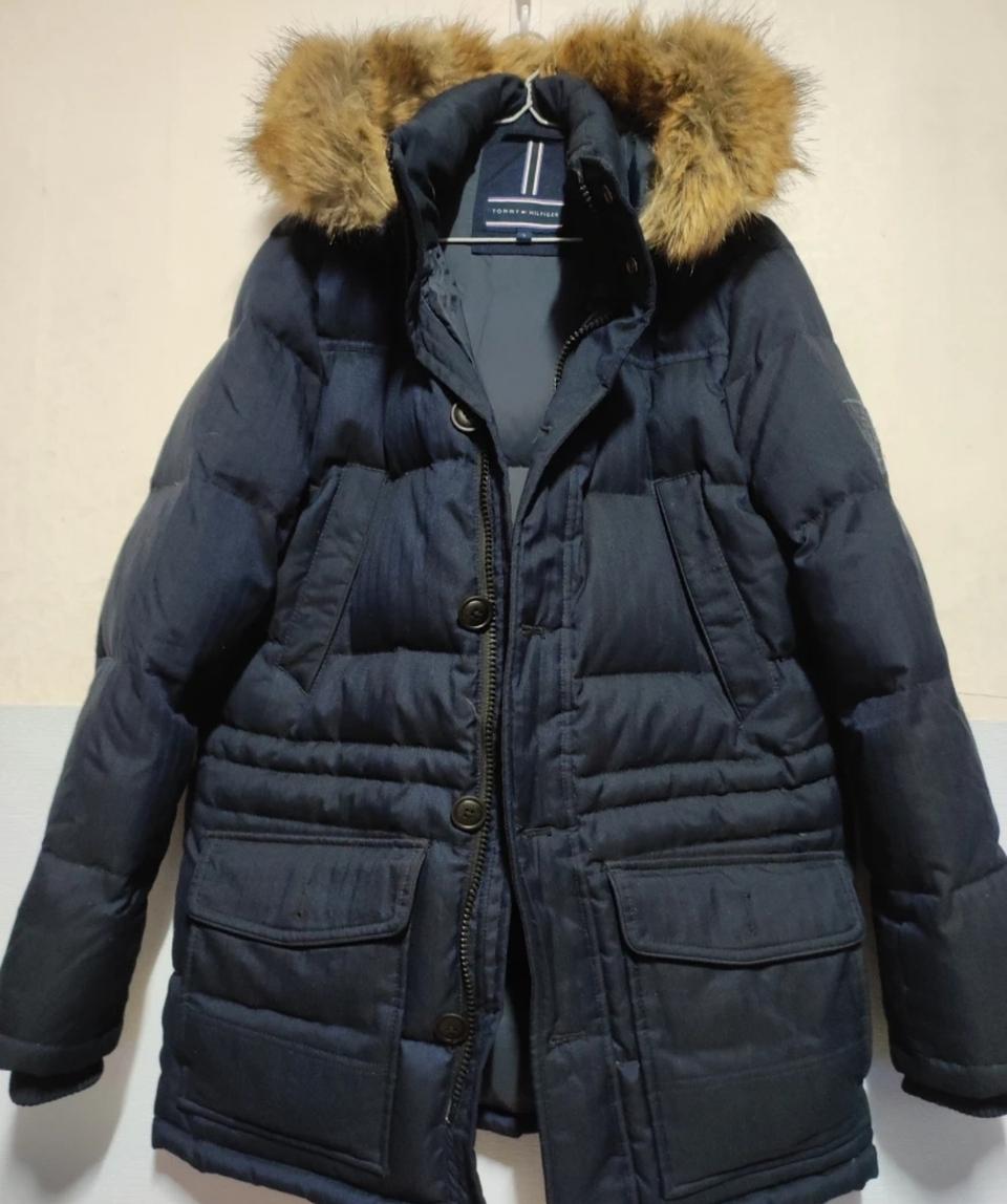 타미힐피거남성구스패딩S