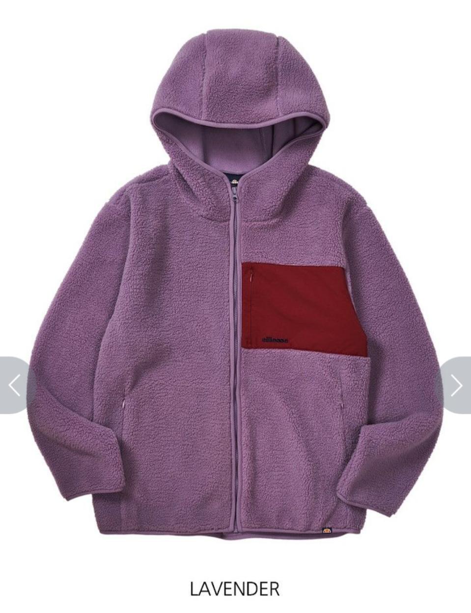 엘레쎄 남녀공용 후드보아자켓 95 새상품