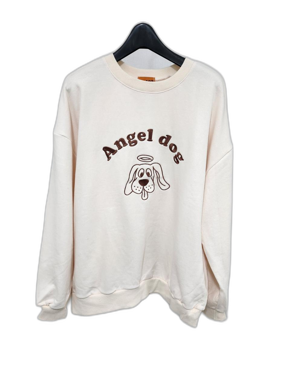 새상품 자수 맨투맨 55  66  77 티셔츠 긴팔 남녀공용 주니어