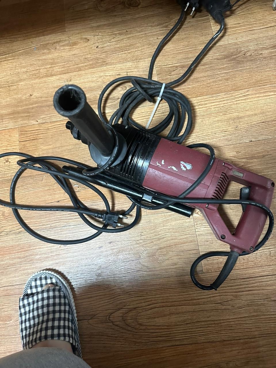 록스 건식 코아드릴 연결대 포함