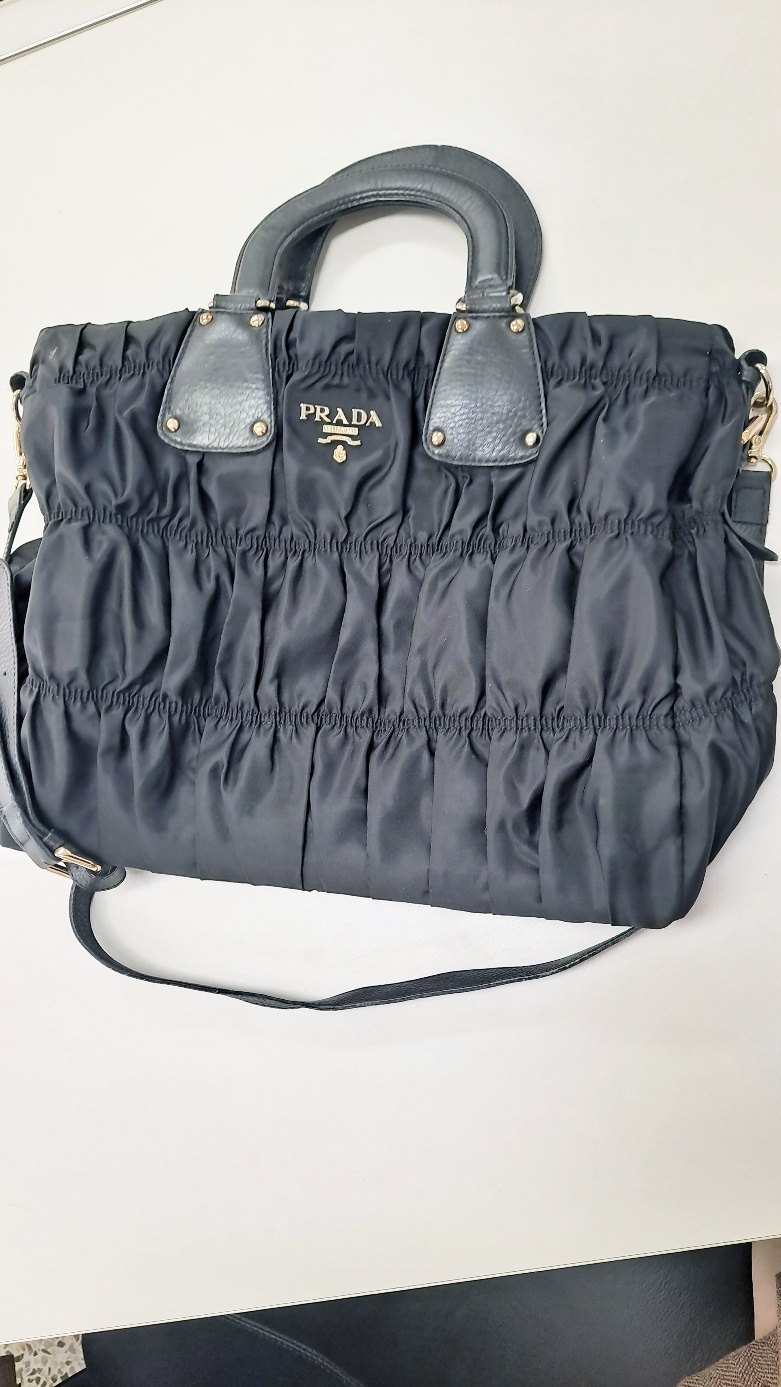 정품-프라다 고프레 토트겸 숄더가방