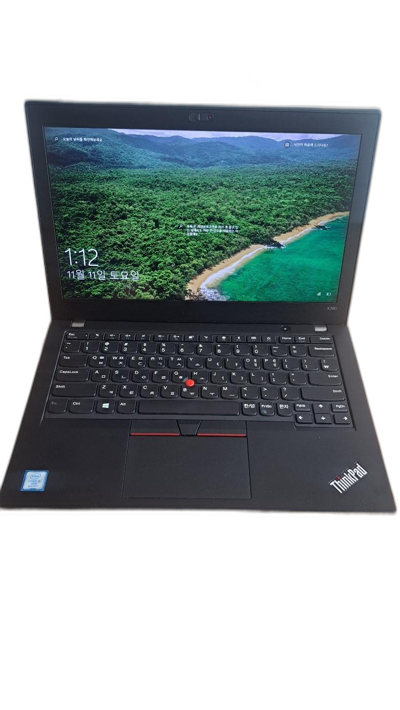 레노버 x 280, i5-8세대 노트북