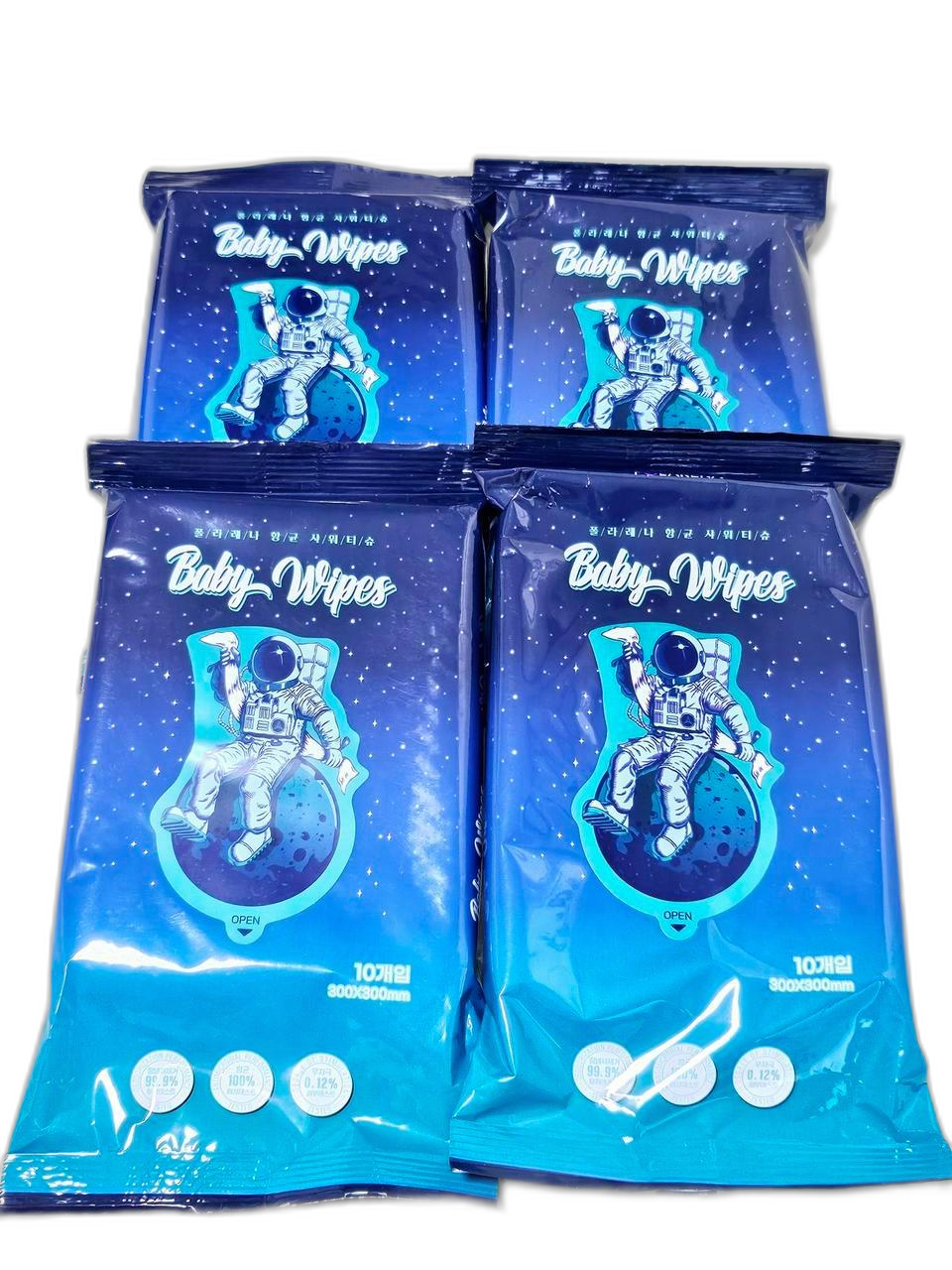 [새상품] 폴라레나 향균 샤워티슈 4팩