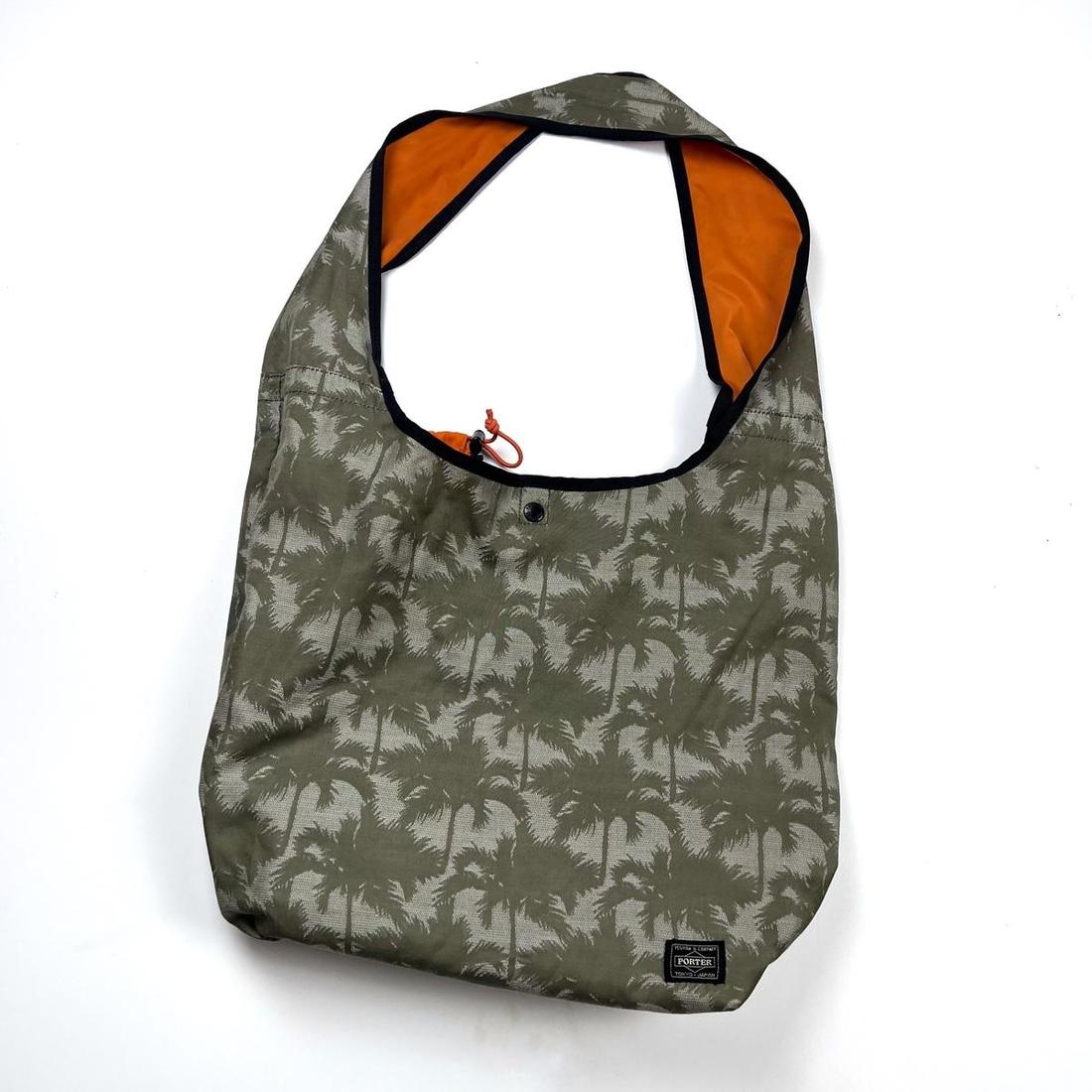 Porter 포터 비치 야자수 패턴 숄더백