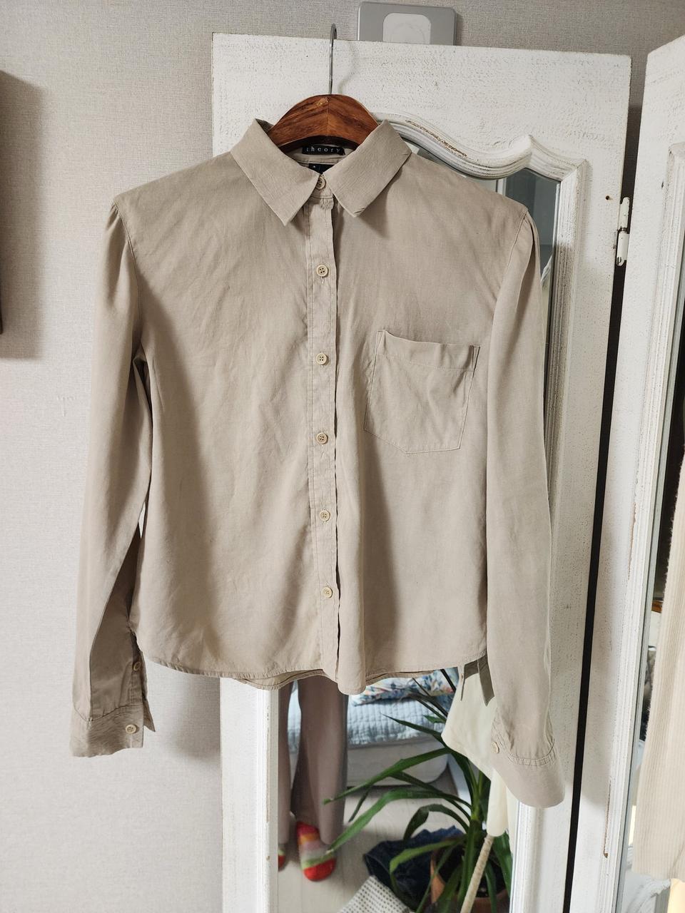 띠어리 린넨셔츠