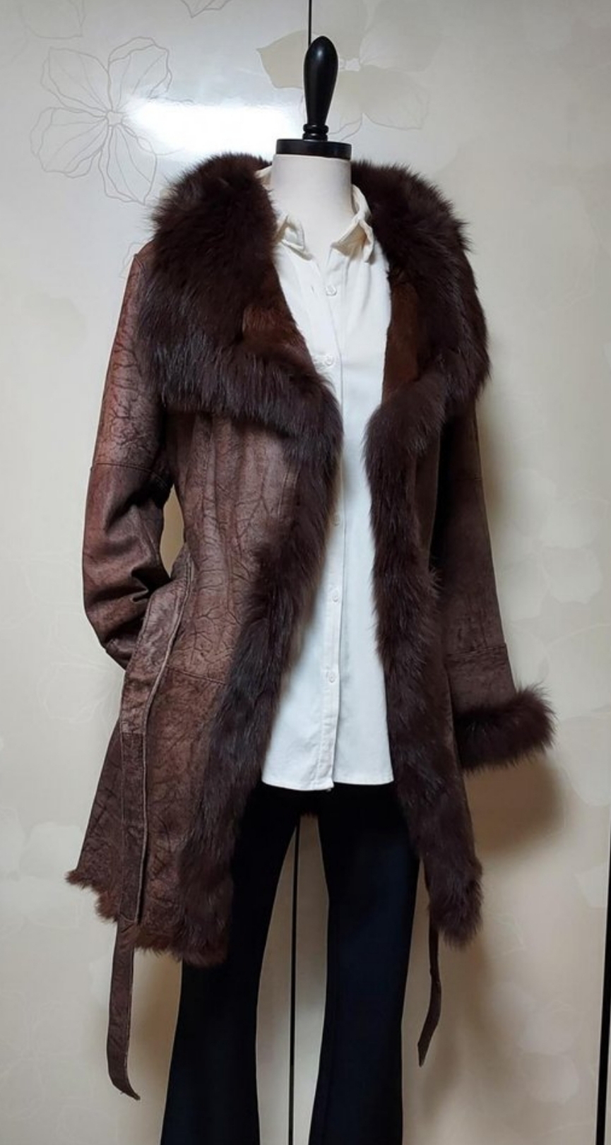 금강모피 모피100렉스 무스탕