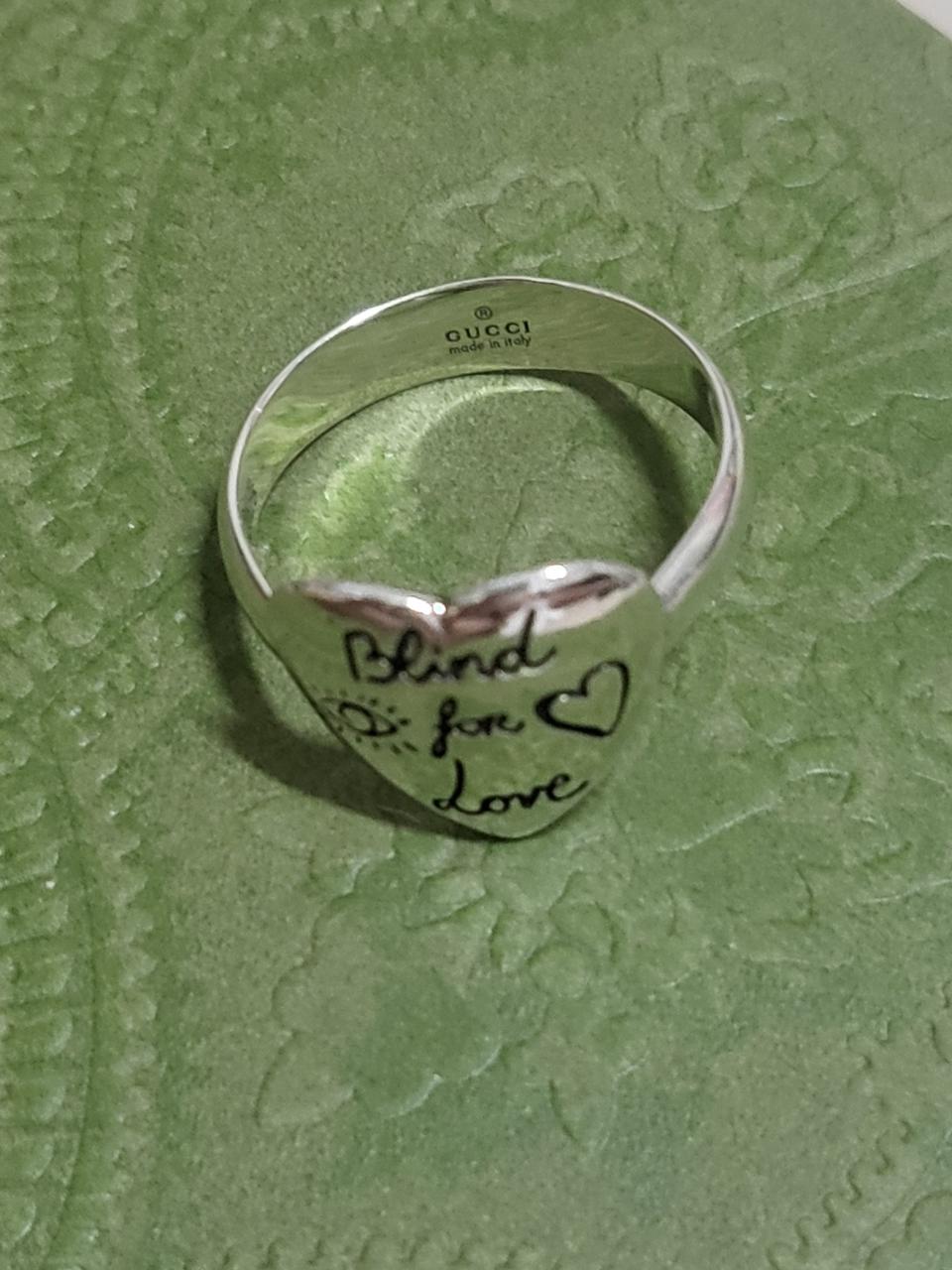 정품)새상품  구찌 반지 10호