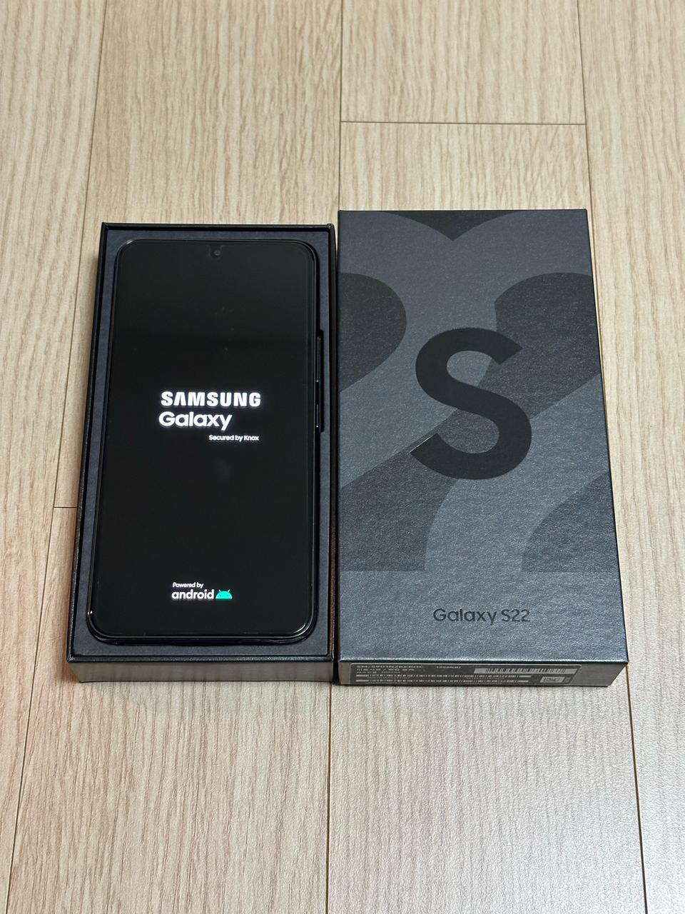 미사용 특S급 S901 갤럭시S22 블랙 256GB 천안 아산