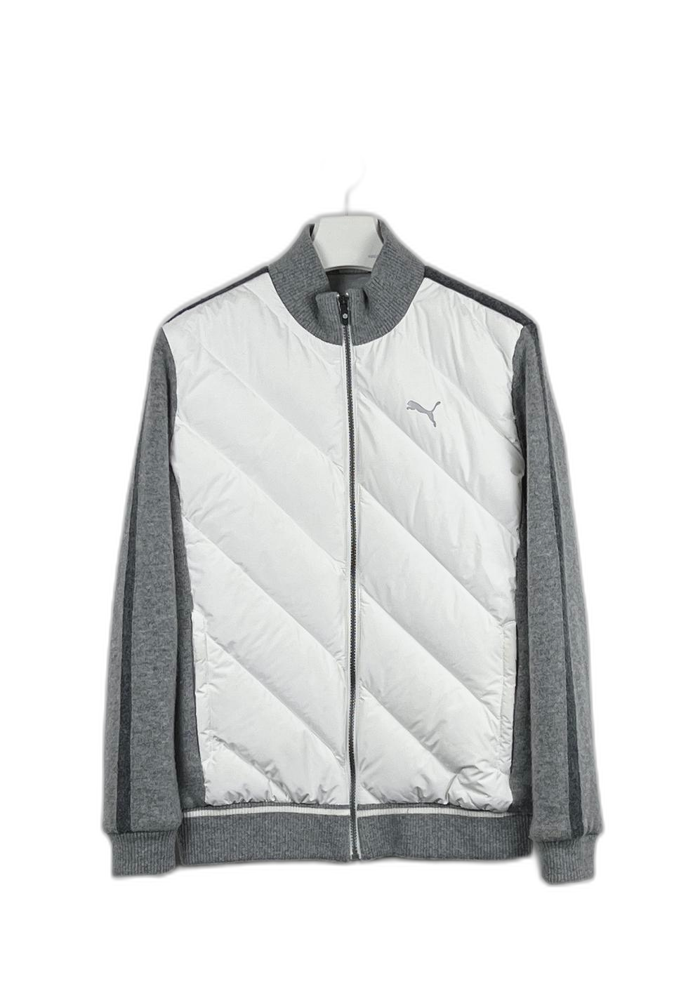 푸마골프 패딩 니트집업