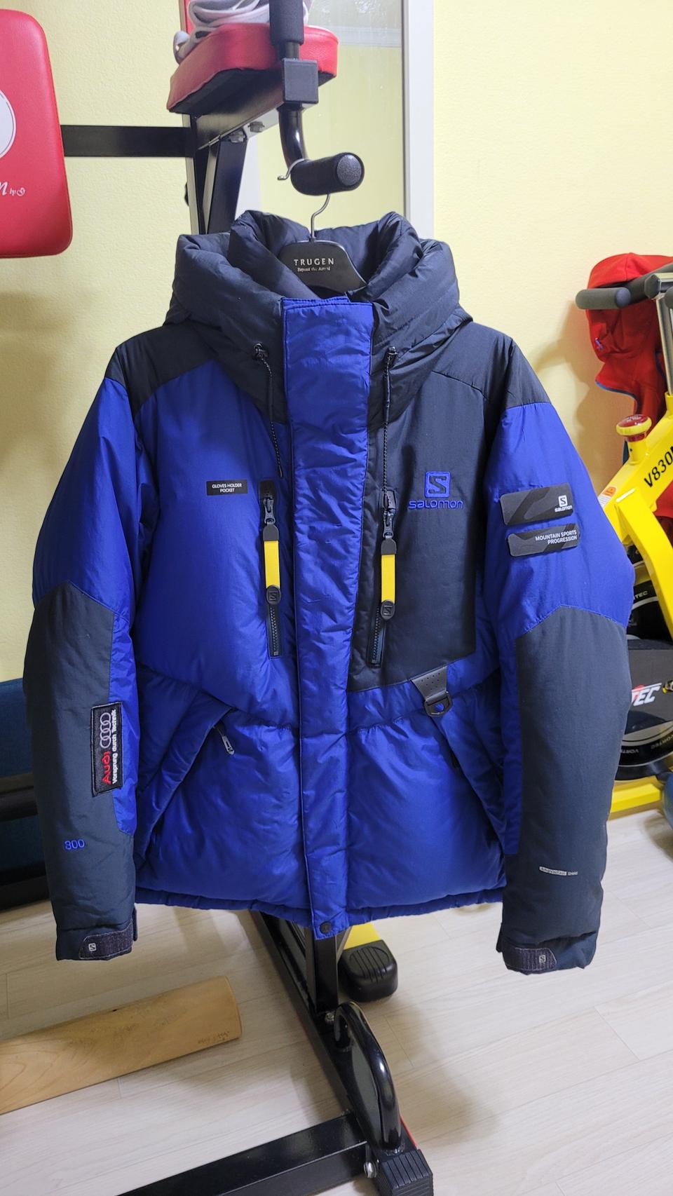 살로몬 남성패딩 (대장급)800필 싸이즈100~5