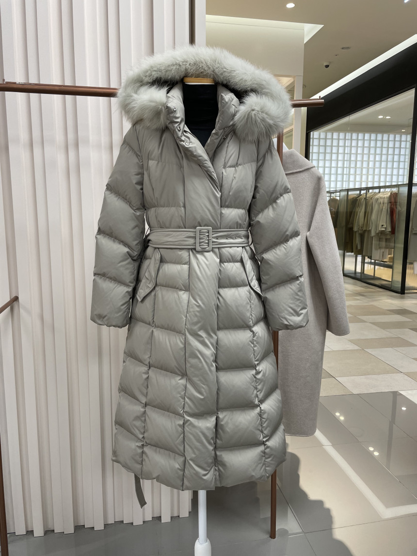 케네스레이디 벨티드 하프 다운 코트EGDHKK9900