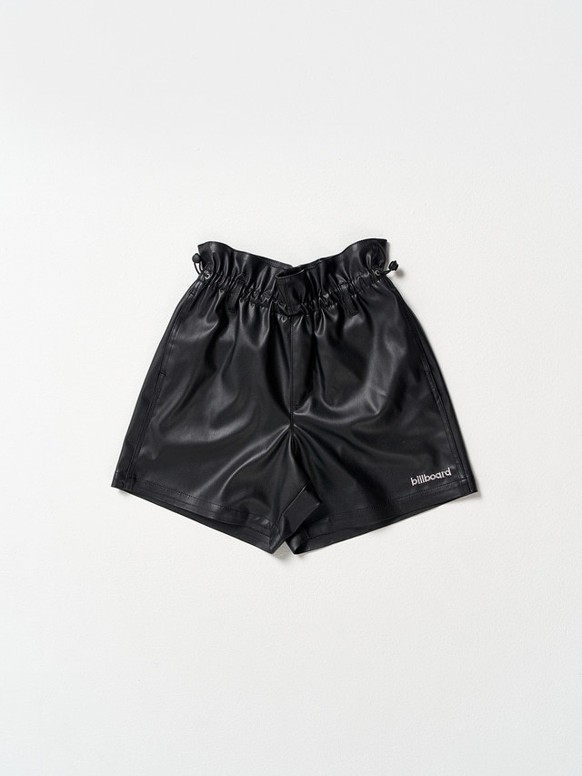 빌보드스타일 비건레더 팬츠 블랙M 새상품