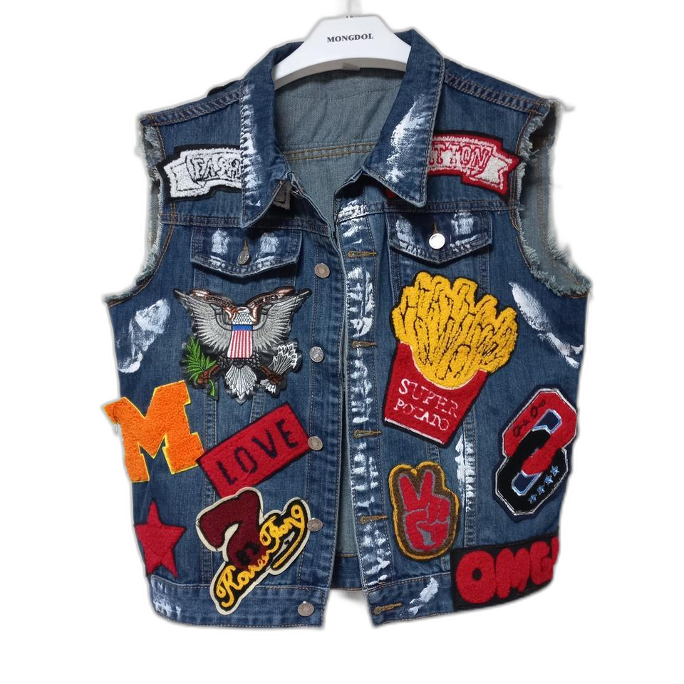 새옷) 라이더 청조끼 95.