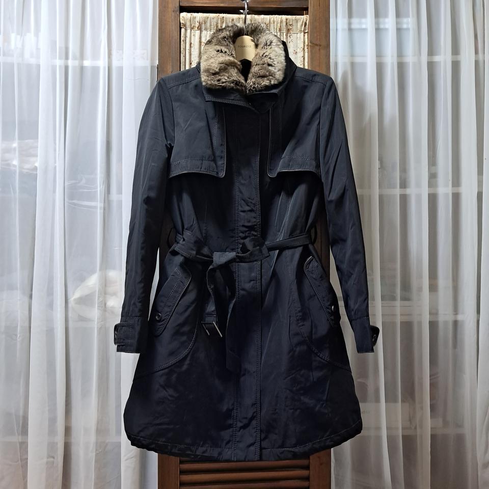 Pierre cardin 토끼털코트