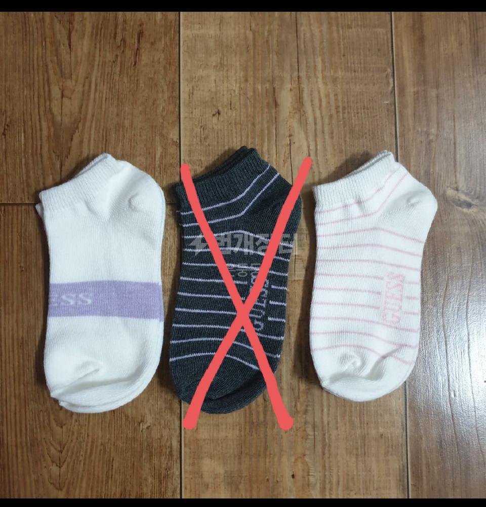(새상품)게스키즈 양말 2켤레