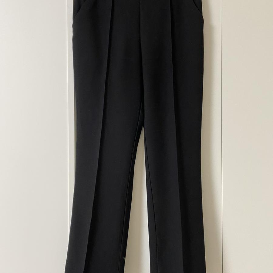 검정 슬랙스 정장 바지