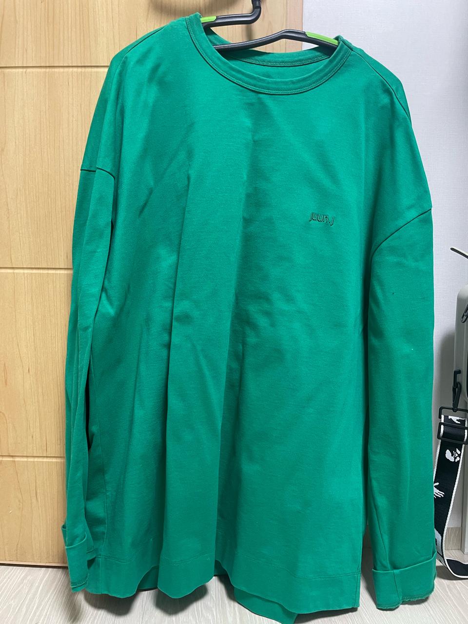 준지 애플그린 긴팔티 판매