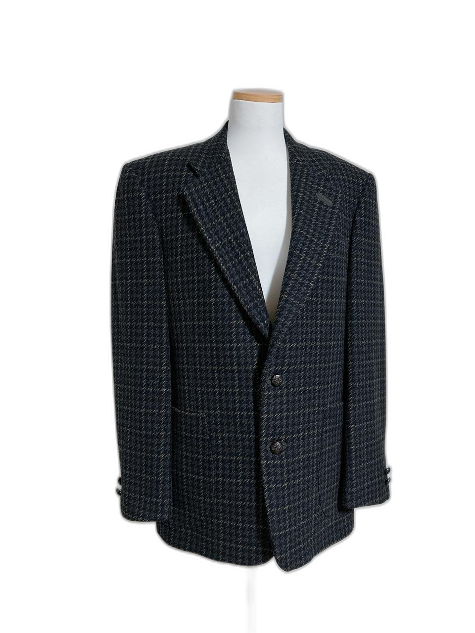 닥스 체크 모 자켓