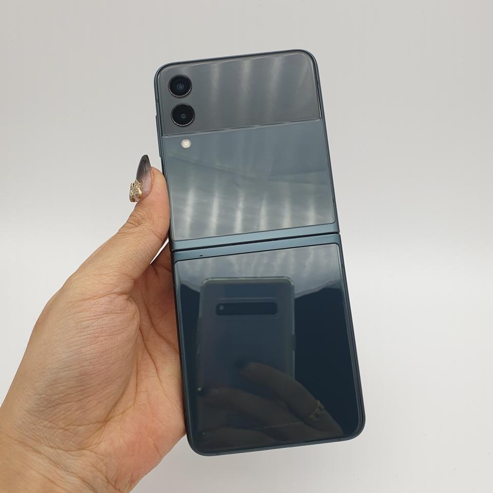 01742)갤럭시Z플립3/F711 그린 LGT 256GB  B급