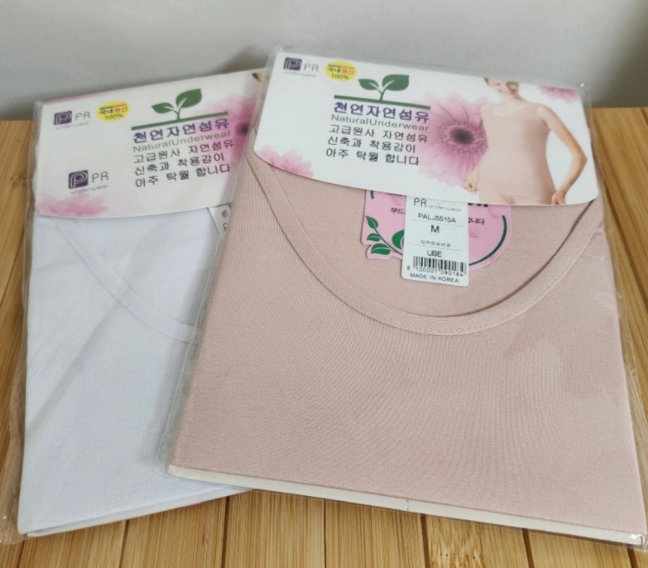 천연자연섬유 나시