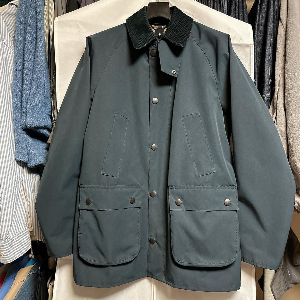 바버 Sl 비데일 캐쥬얼 논왁스 자켓 네이비 판매합니다 !