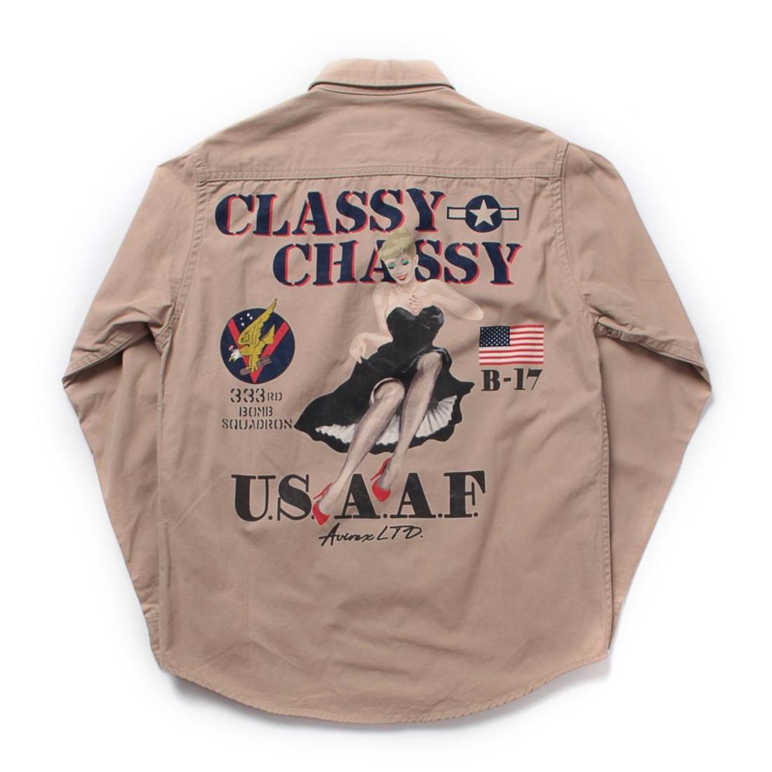 Avirex 아비렉스 프린팅 셔츠