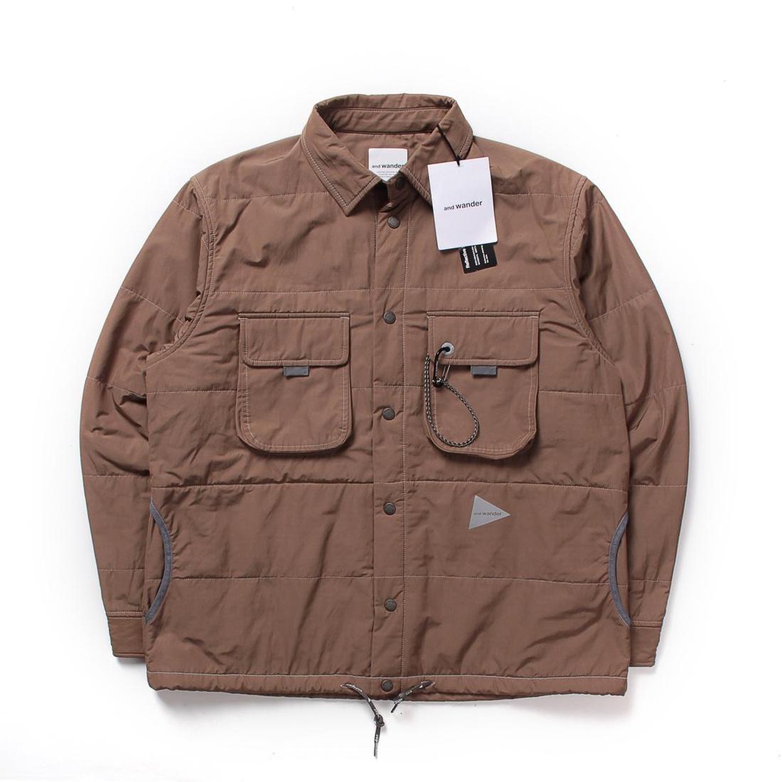 And Wander 앤드원더 경량 셔츠 자켓