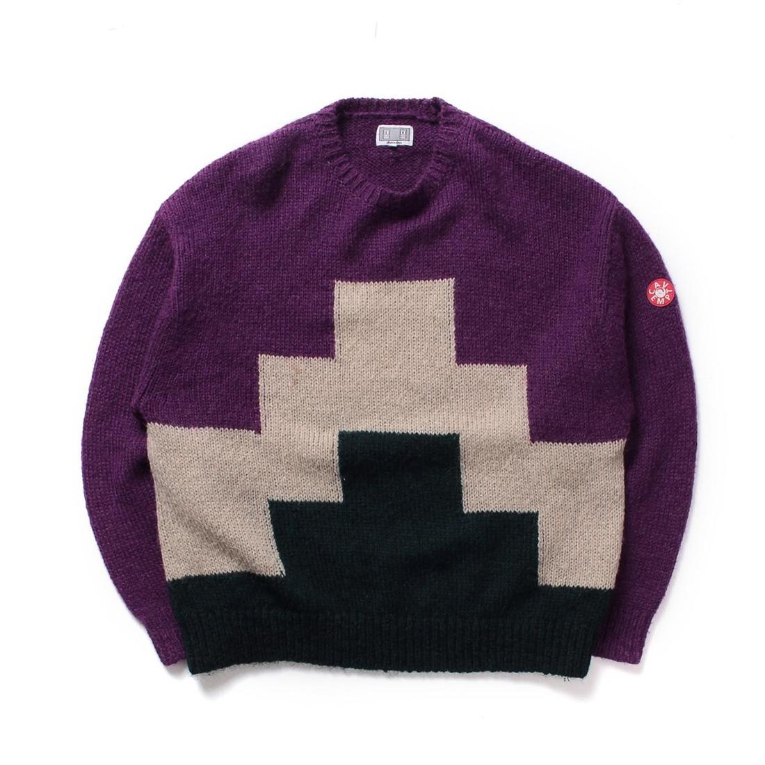 Cav Empt 카브엠트 18fw 지구라트 니트