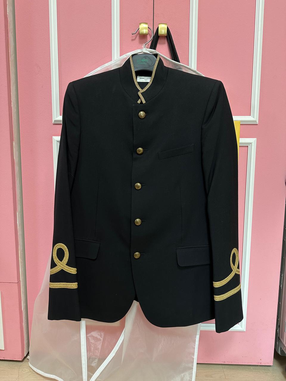 생로랑 15시즌 금사자수자켓46 지디자켓