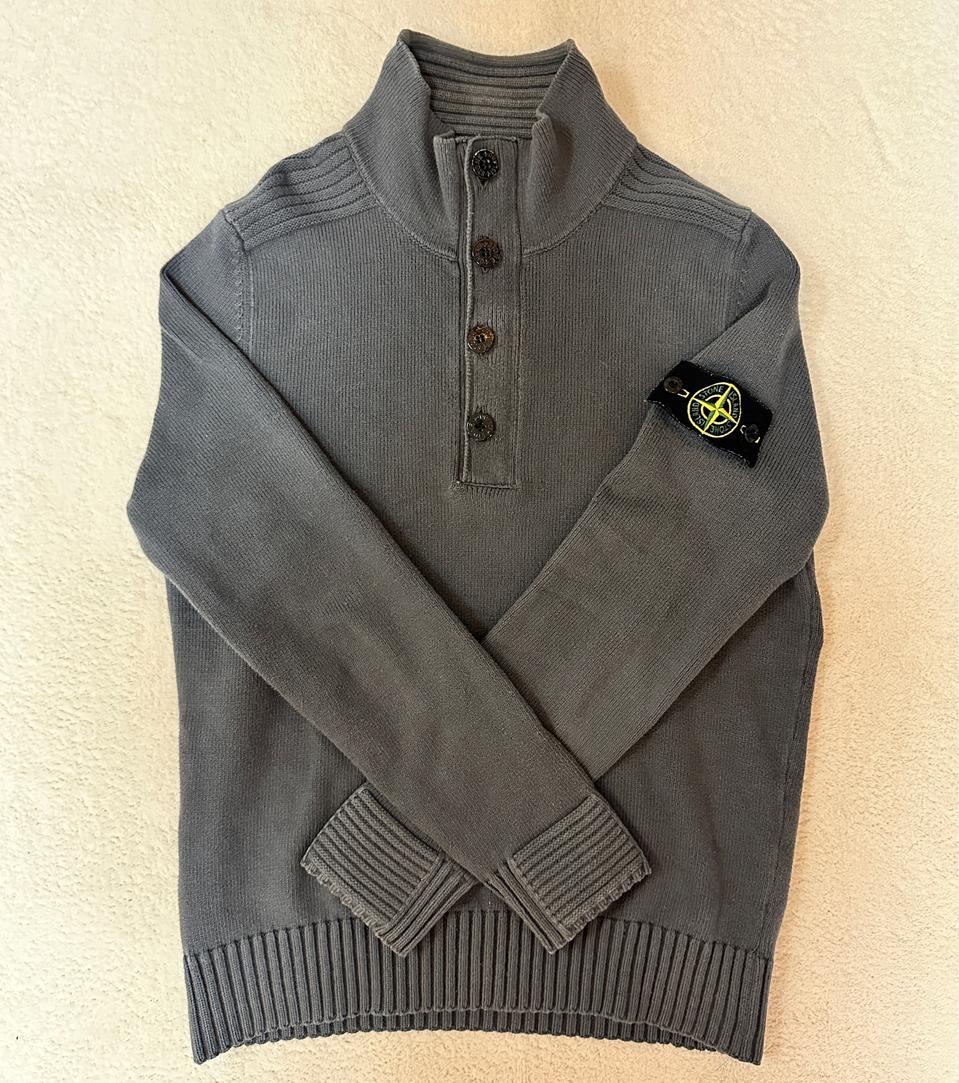 스톤아일랜드 와펜 반집업 울니트