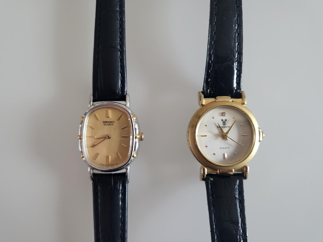 세이코 seiko 로렌스 rolens 손목 시계 작동 안 함