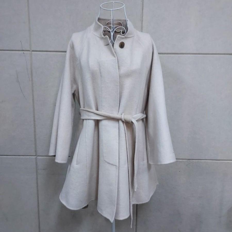 다니엘에스떼 정품 핸드메이드 캐시미어코트 오버핏