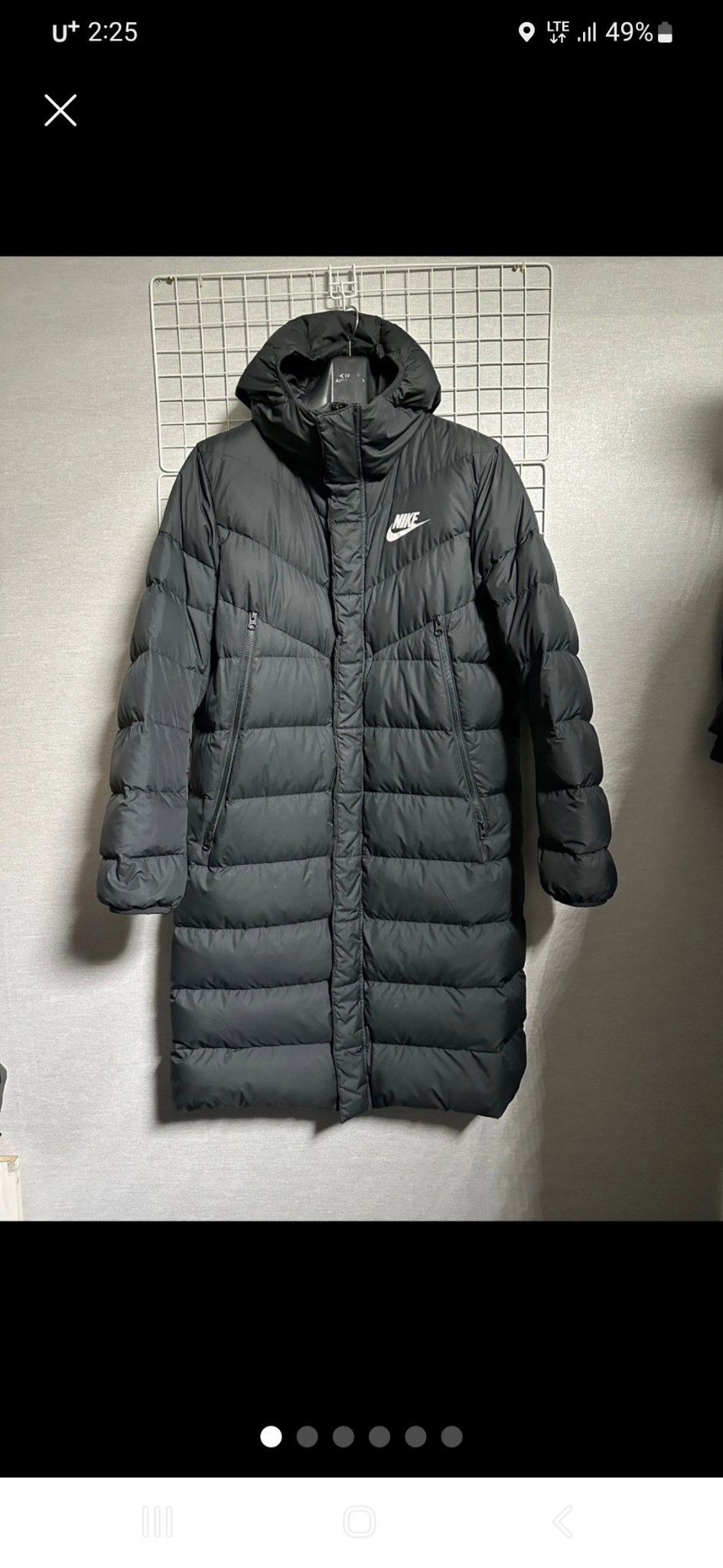 나이키 다운 롱패딩 105