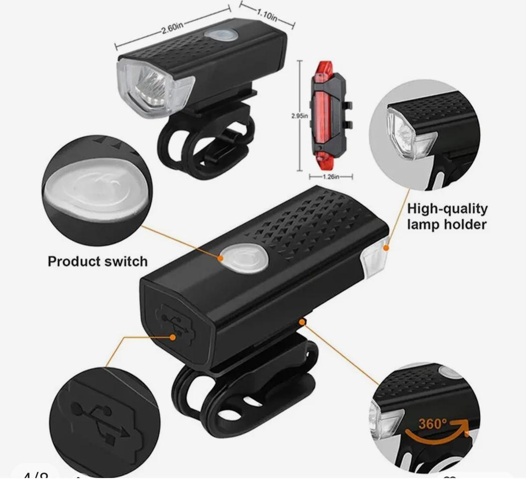 자전거전조등.후미깜빡이