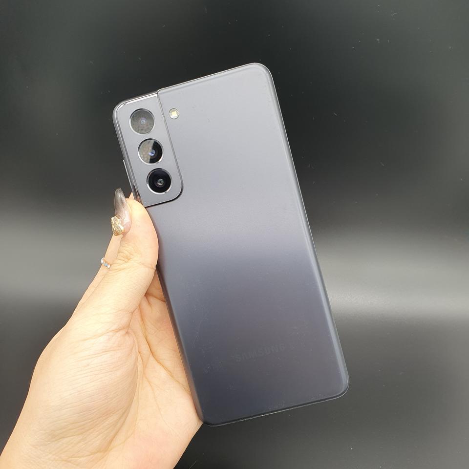 01402)갤럭시S21/G991 블랙 LGT 256GB  B급