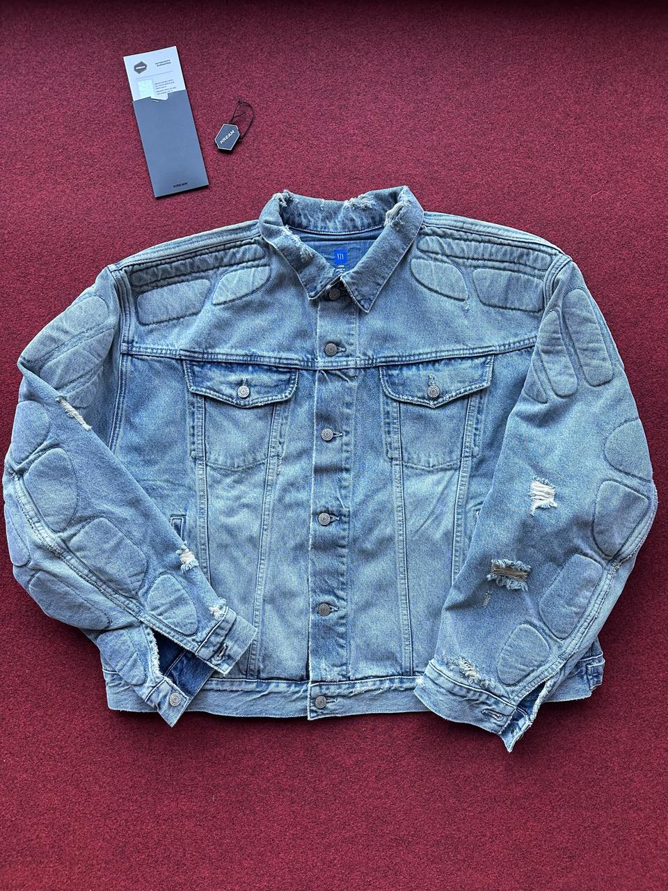 이지갭 발렌시아가 패더드 데님 자켓