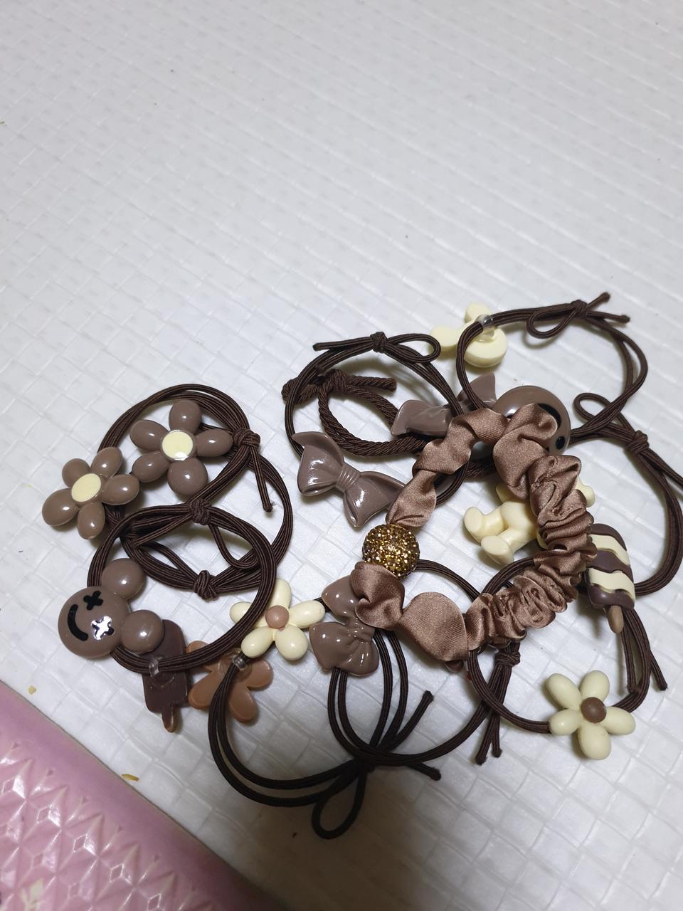 머리끈11개 일괄