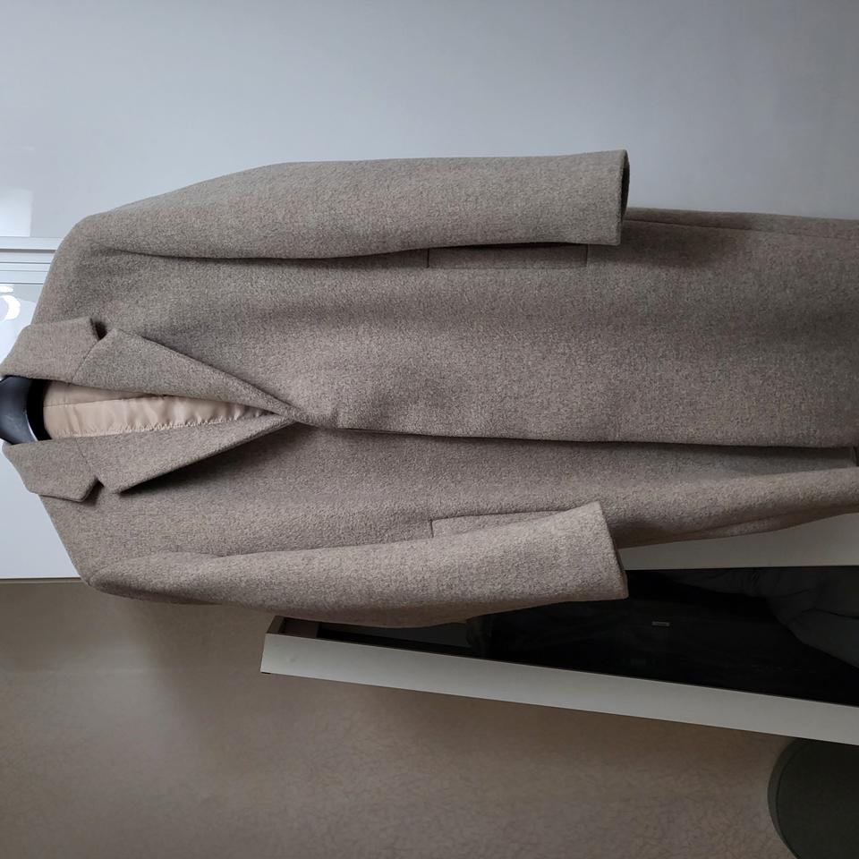 드로우핏 캐시미어 히든 싱글 코트 [OATMEAL] M