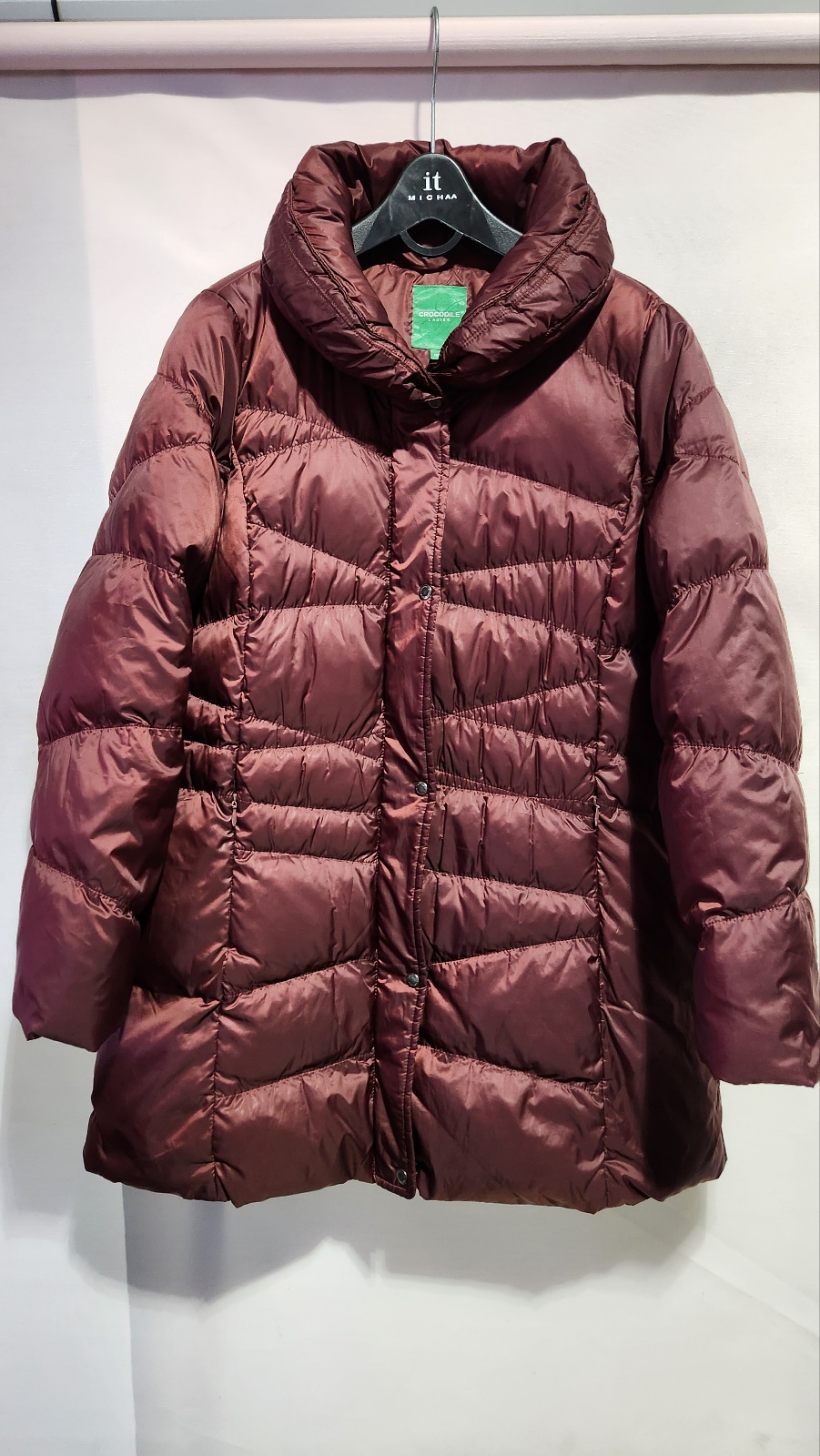 여 크로커다일 구스패딩 ㅡ100