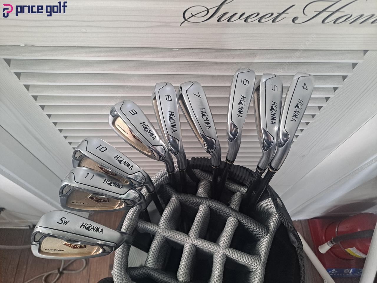 상태좋은 혼마 정품 베레스 IS-01 2스타 남성용 9아이언 입니다