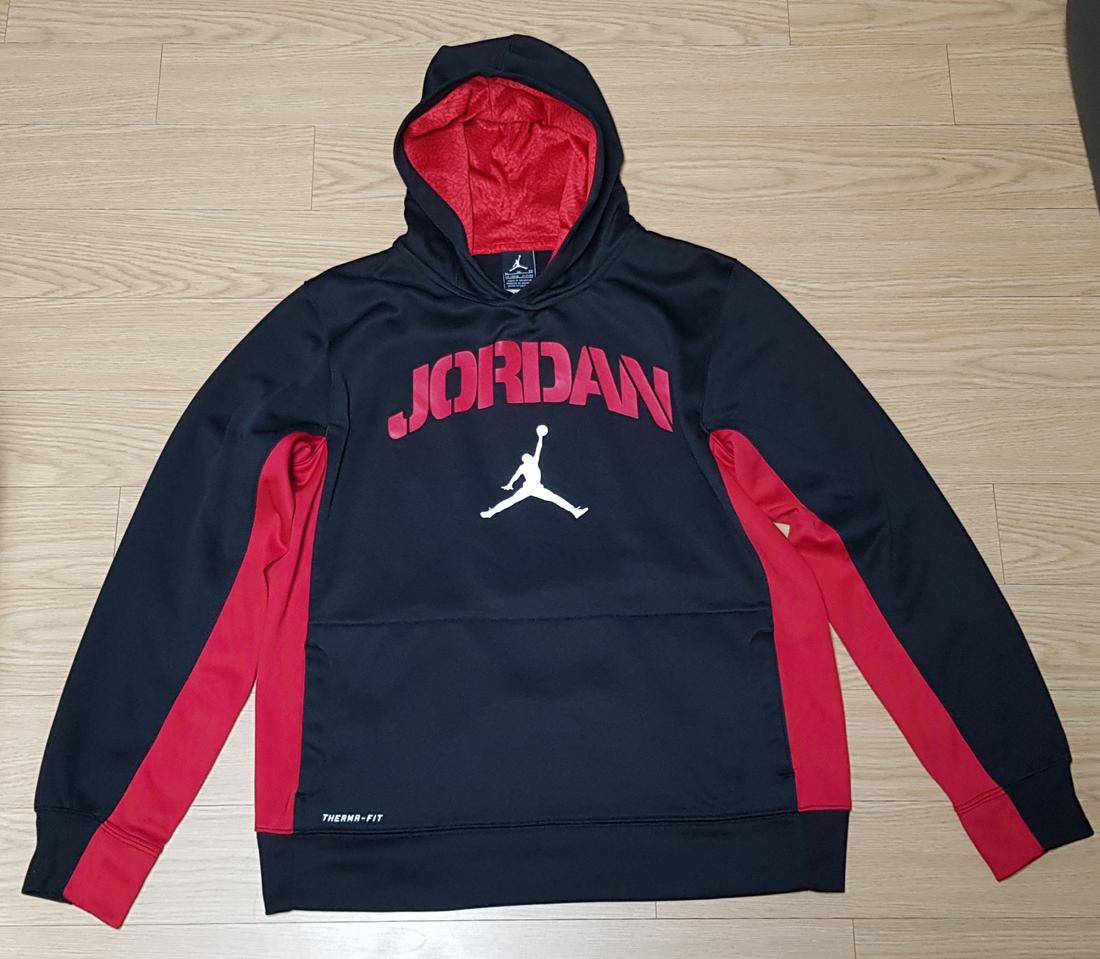 나이키 조던 점프맨 기모 후드티셔츠 95-100 (여성55- 66)