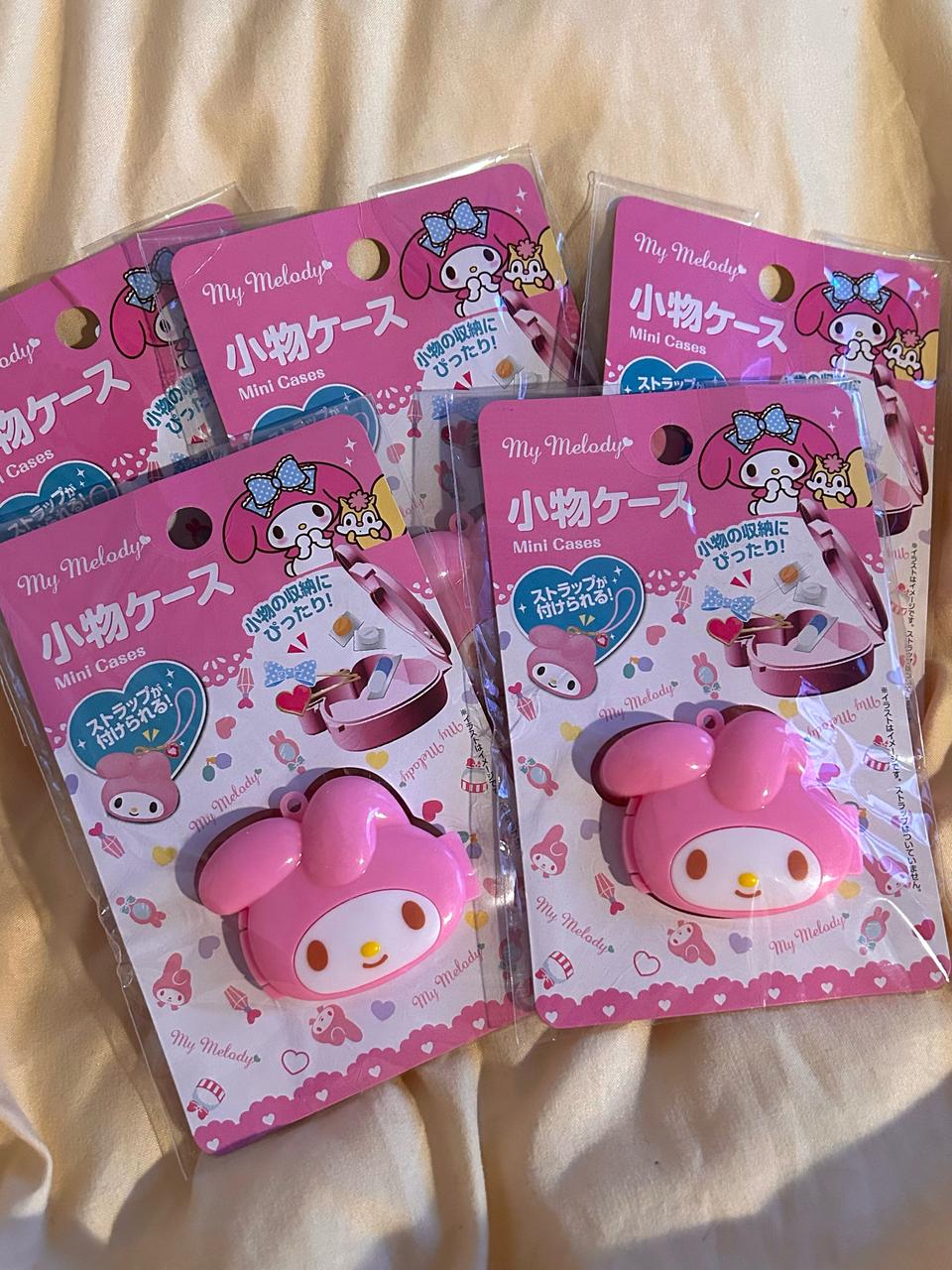 [새상품] 마이멜로디 스토리지 박스/ 마이멜로디 미니 보관함