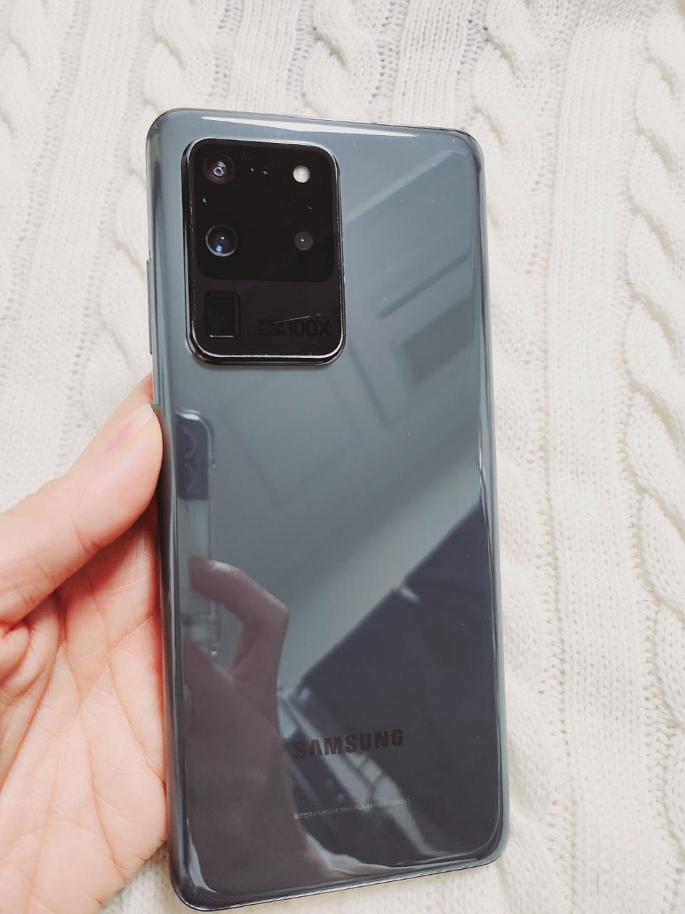 갤럭시 S20울트라 그레이 무잔상~~~