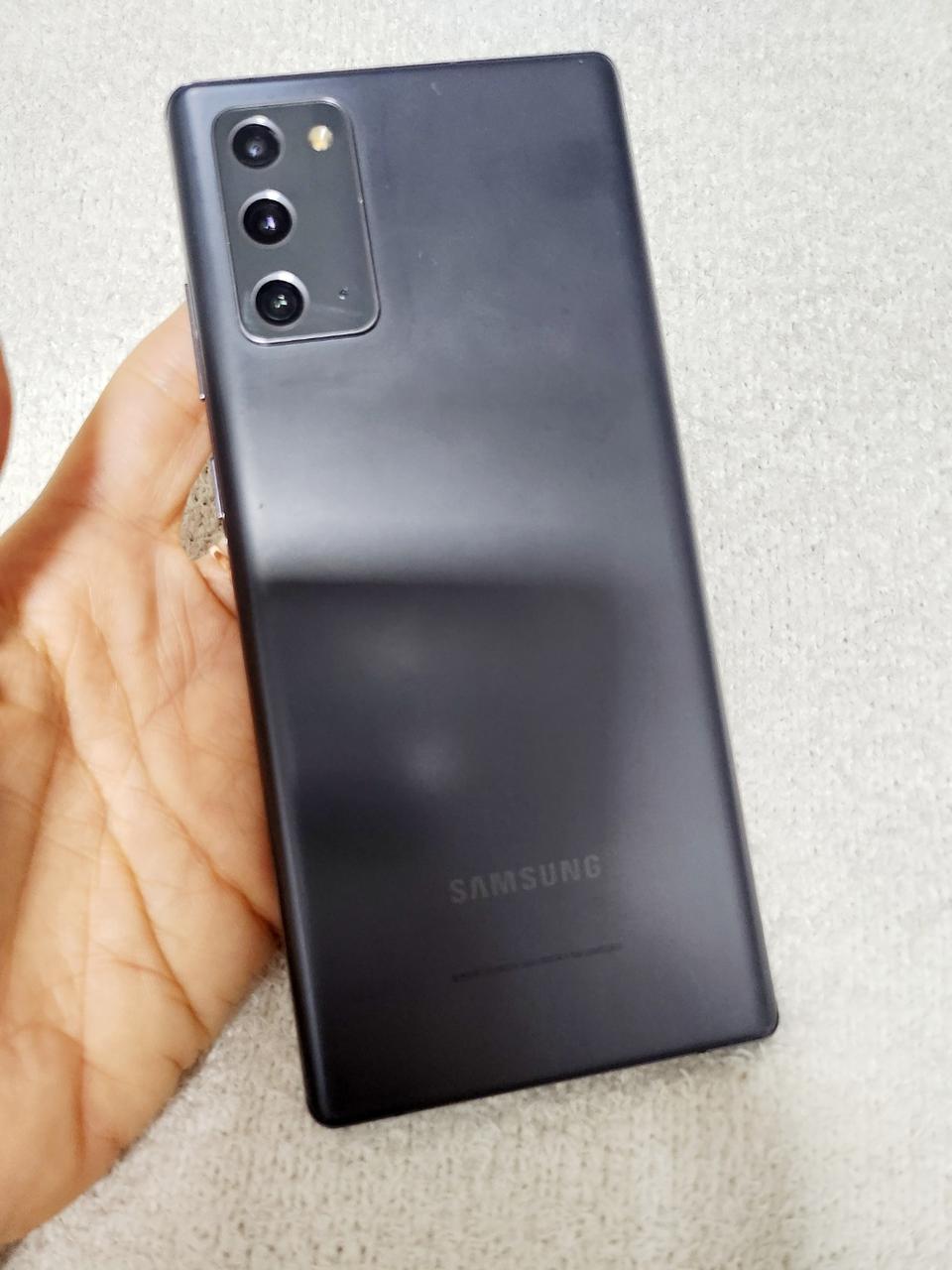 갤럭시 노트20 블랙 무잔상!!!