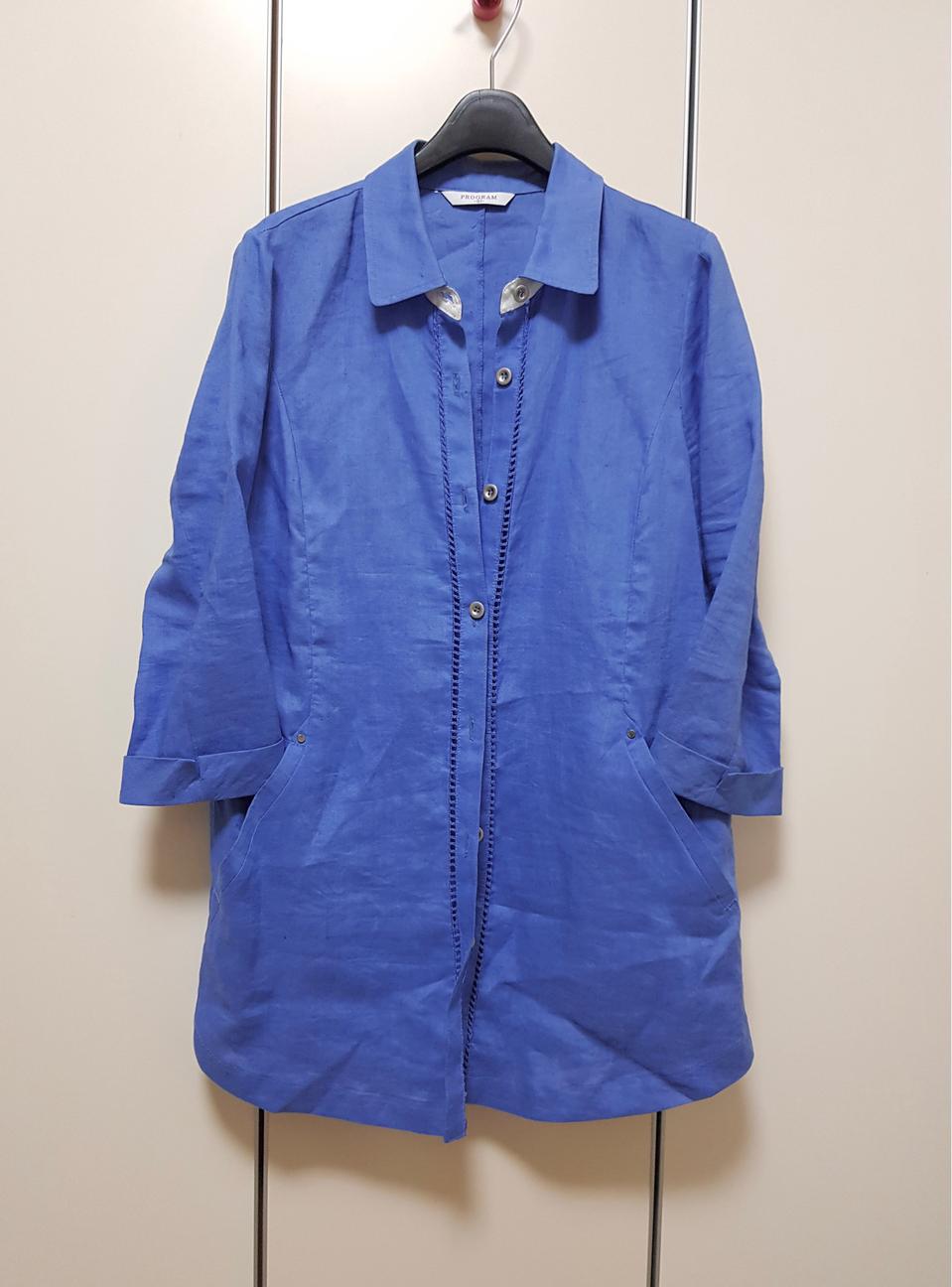 린넨 100% 셔츠형 자켓 66