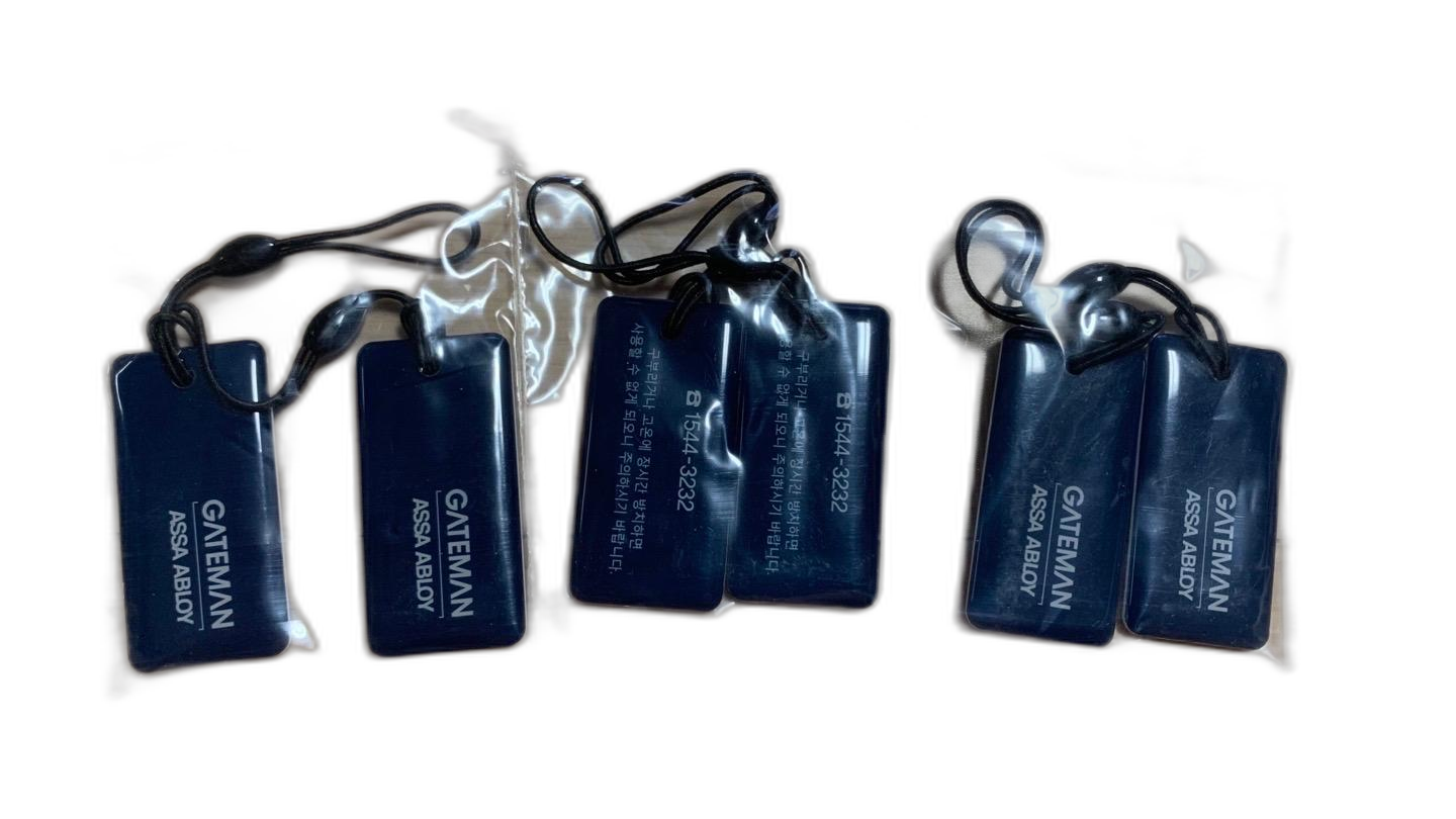 게이트맨 도어록키 6개(새제품) 택포