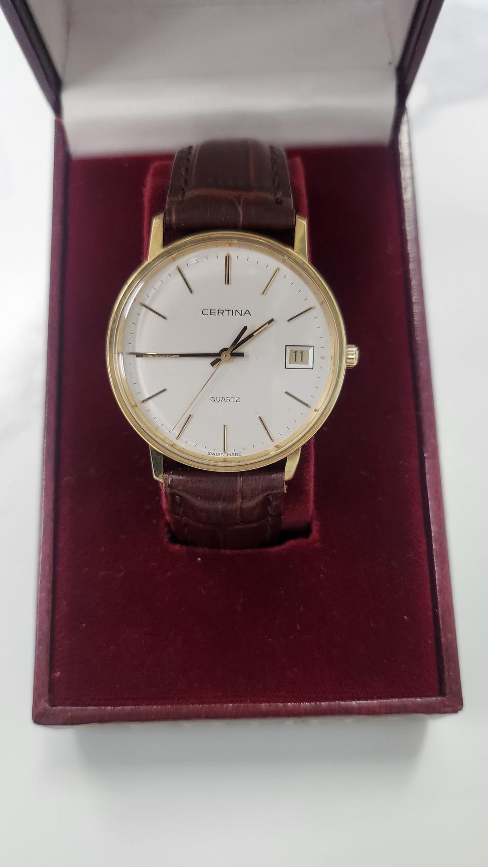 세르티나 금통 9k 금시계