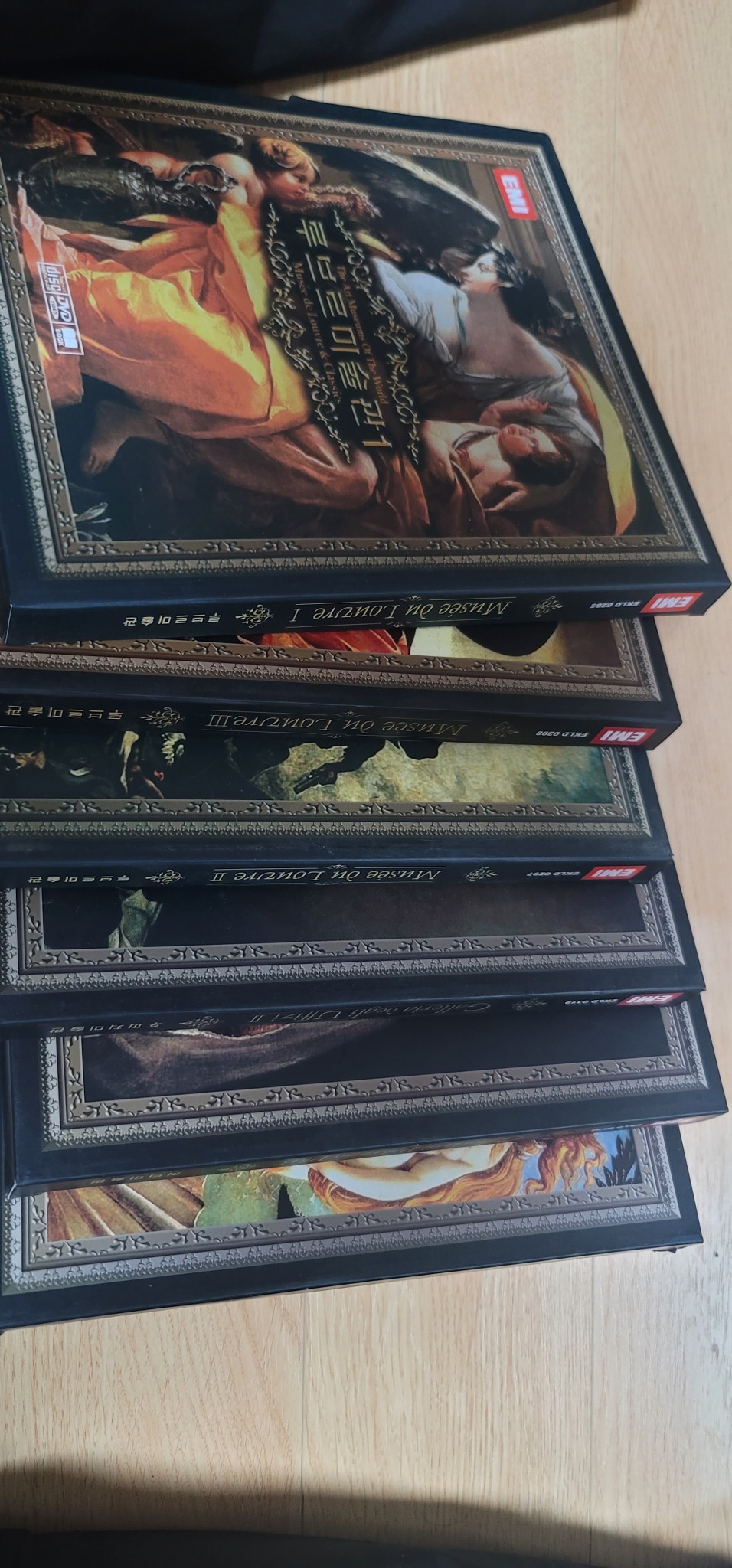 DVD EMI 루브르 미술관 우피치 미술관 피티