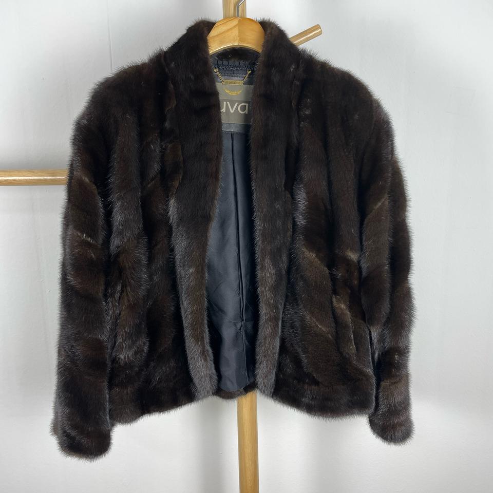 진도모피 사가 밍크 숏 코트 66