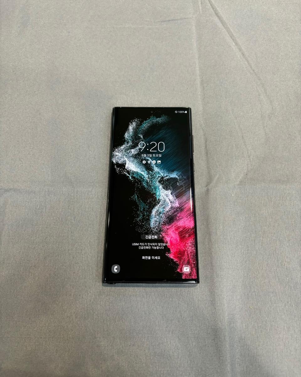 S22울트라(S908) 256GB 블랙